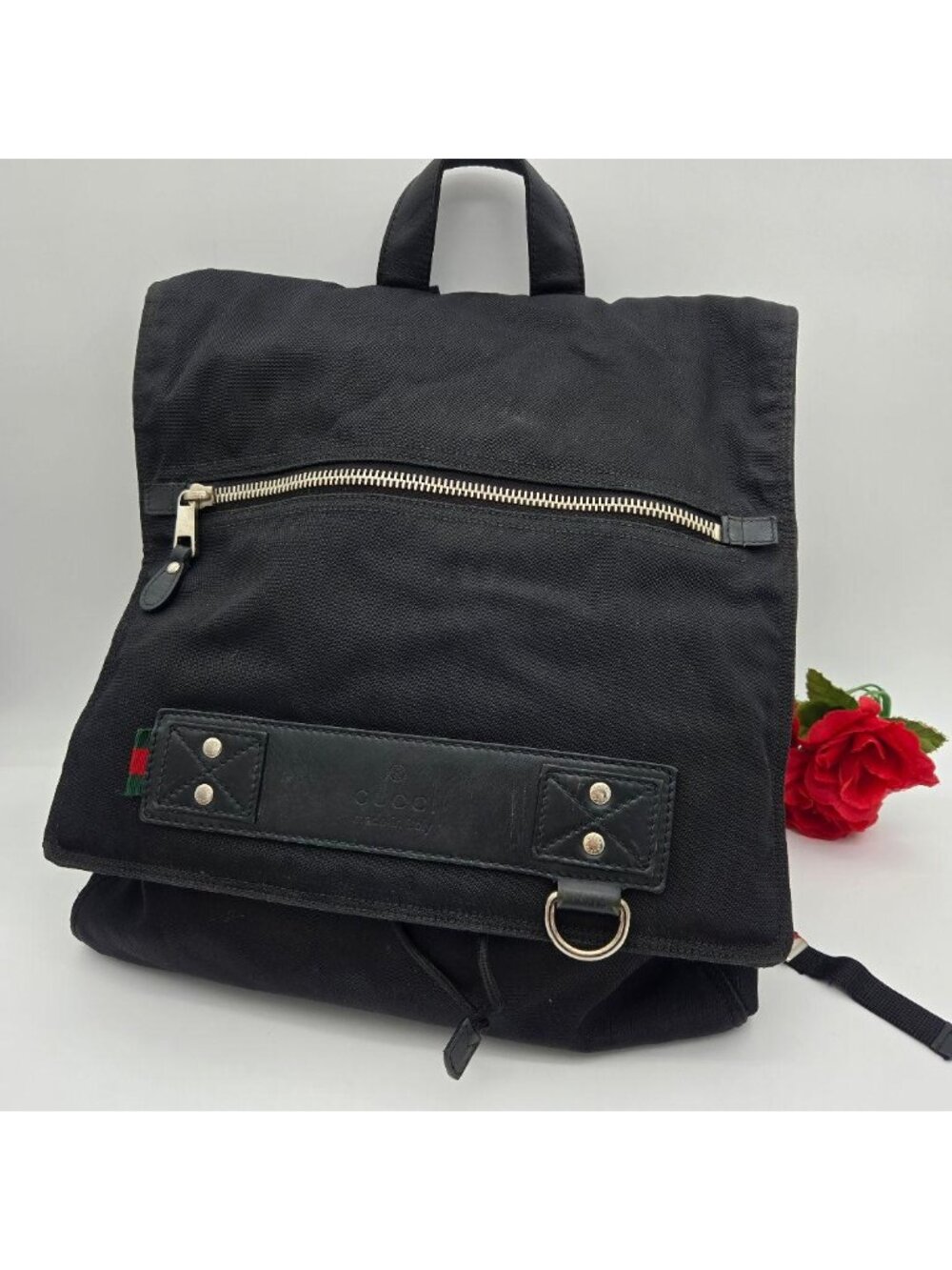 Gucci Backpack GG Nylon Black